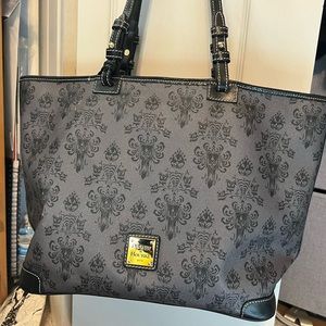 Dooney & Bourke Disney Haunted mansion tote bag